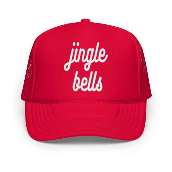 Embroidered Jingle Bells Bold Cursive FTH