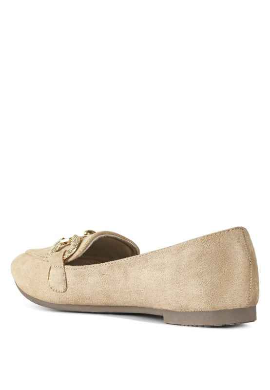 Fembot Horsebit Detail Flexible Loafers