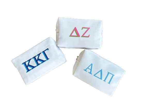 Licensed Sorority Accessory Cosmetic Bag