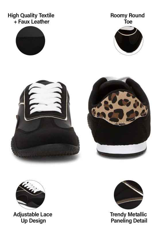 Zuccia Comfortable Lace-Up Sneakers