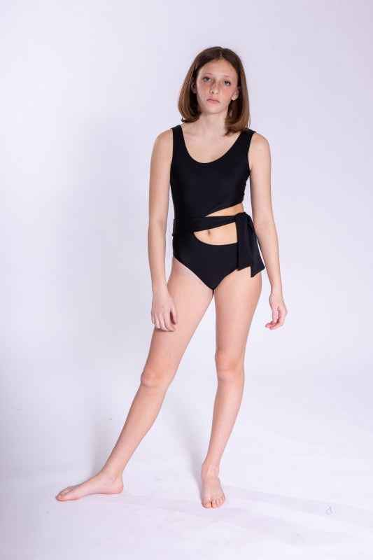 Kids Tank Tie Side Swimsuit