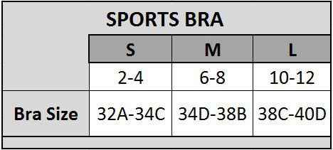 Camo Activewear Sports Bra
