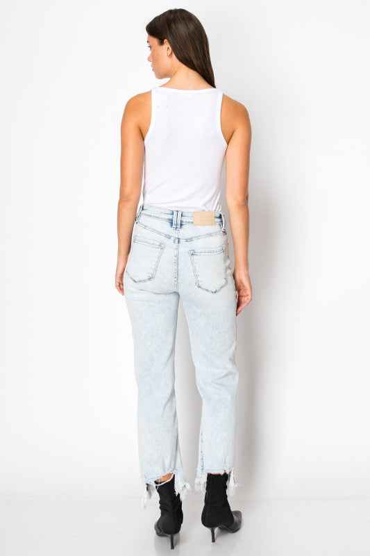 Raelynn Tummy Control High Rise Modern Wide Jeans