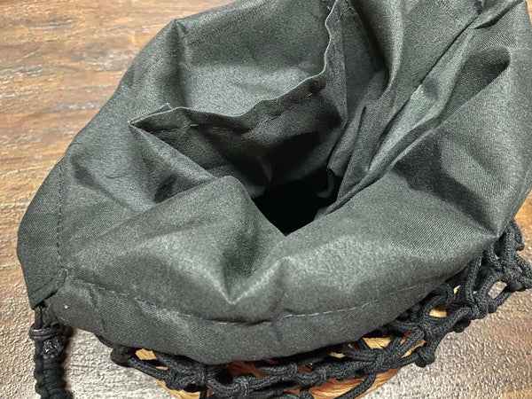 KNIT BASKET BAG