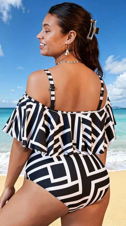 Women's One-piece Casual Swimsuit M095