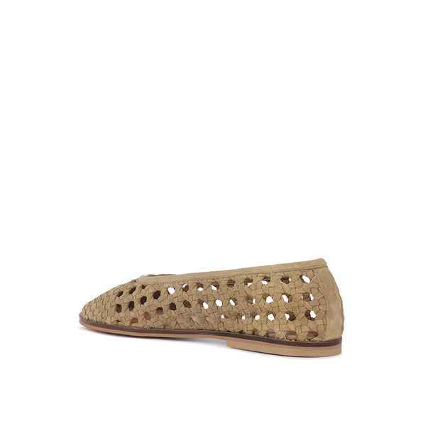 Miyako Suede Ballet Flats