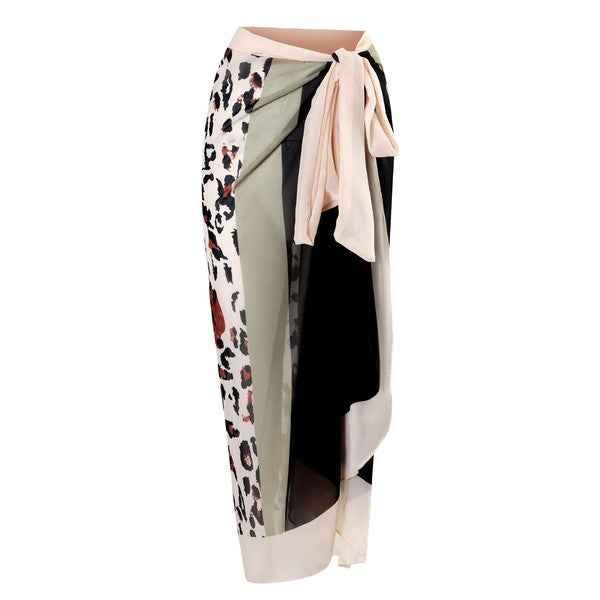 Cover up wrap skirt