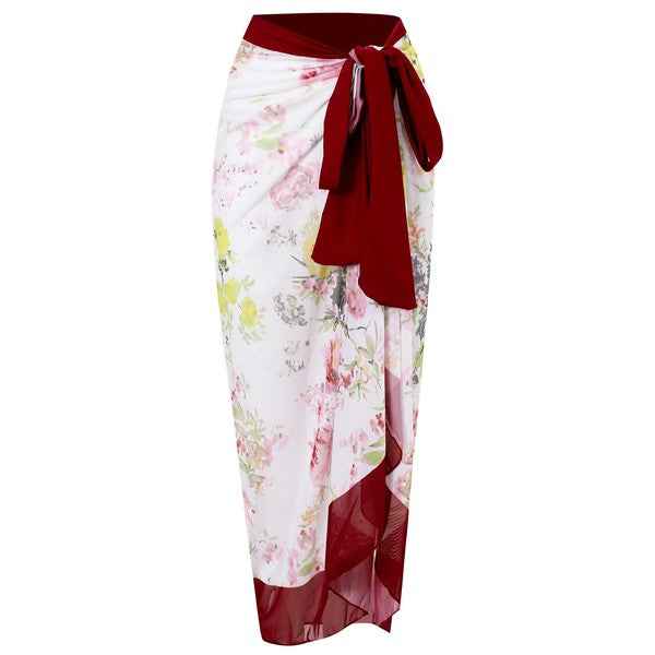 Cover up wrap skirt