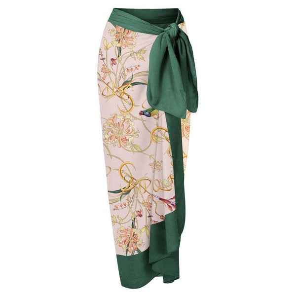 Cover up wrap skirt