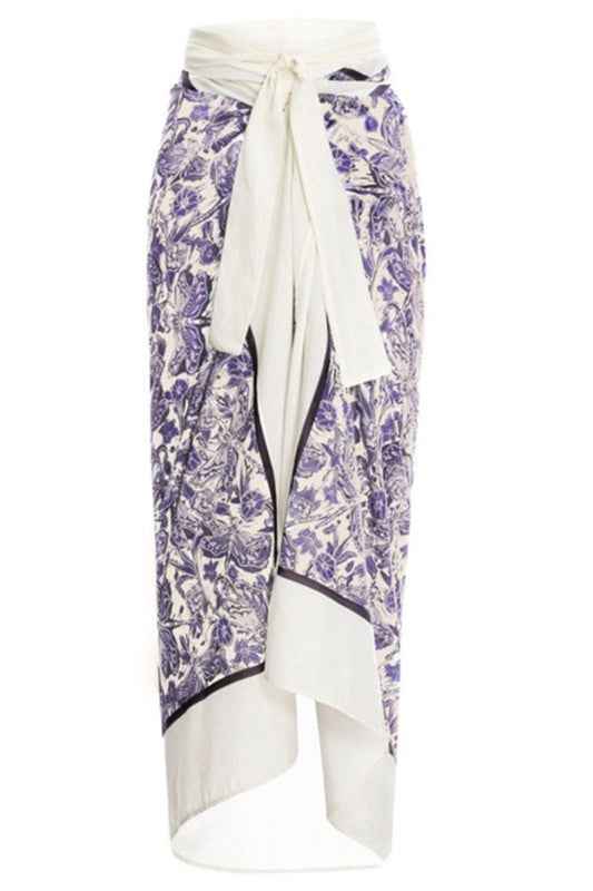 Cover up wrap skirt