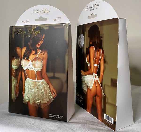 KILLER LEGS Love Recipe Lace Teddy