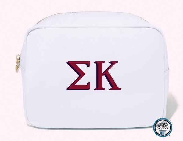Licensed Sorority Accessory Cosmetic Bag