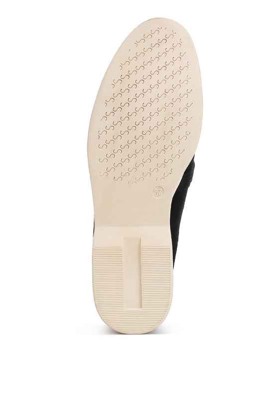 Nautica Genuine Suede Knot Detailed Loafers