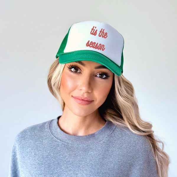 Embroidered Tis The Season Bold Cursive FTH