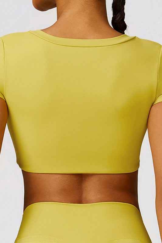 High strength tight yoga clothes tops