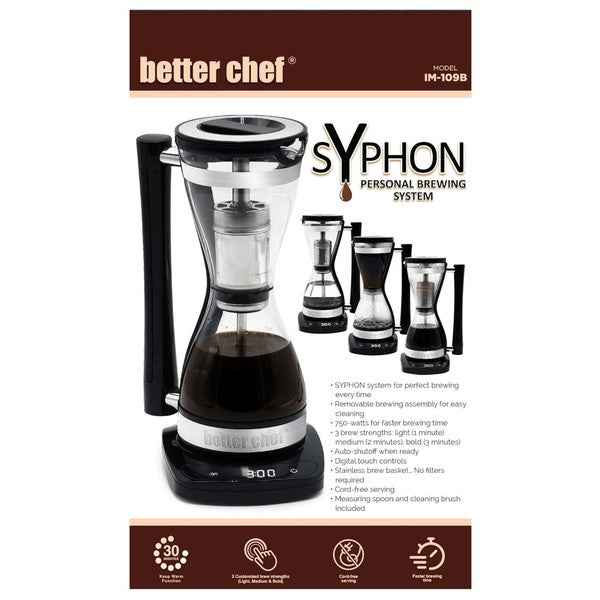 Better Chef Syphon Coffee Brewing System