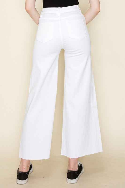 Wide leg, denim pants,  jeans, western