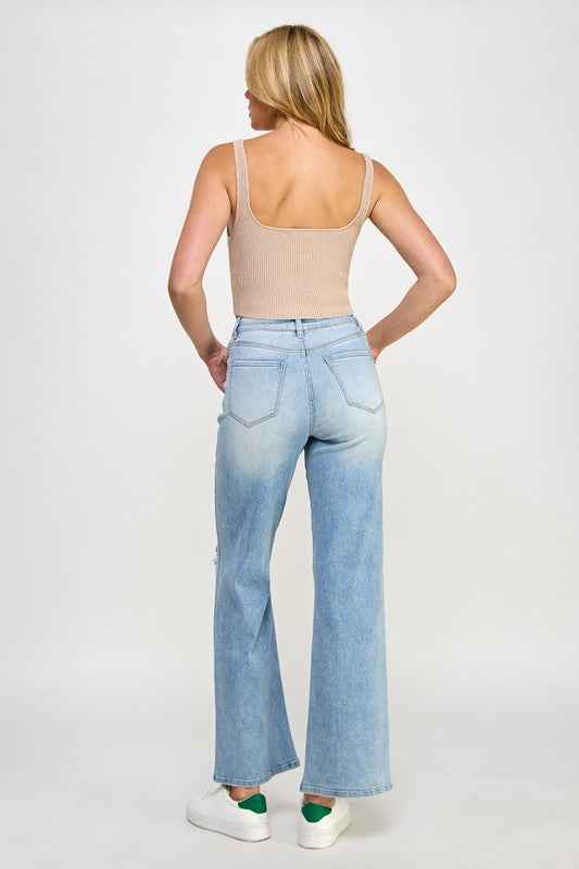 HIGH RISE RELAXED WIDE LEG