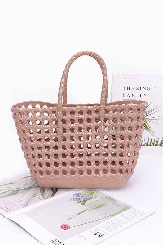Open Weaved Small Jelly Tote
