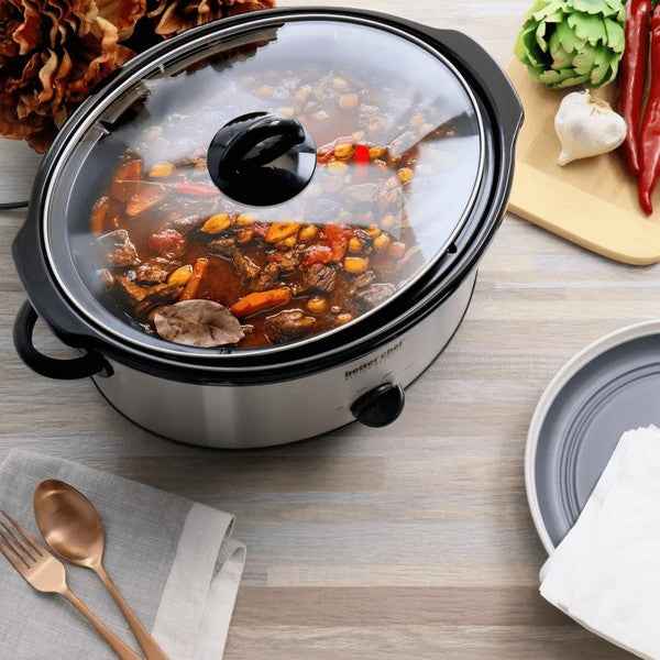 Better Chef 6-Quart Stainless Steel Slow Cooker