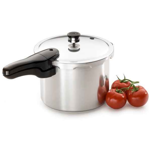 Presto 6-Quart Polished Aluminum Pressure Cooker