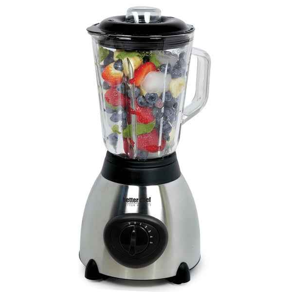 Better Chef 500W 5-Speed Glass Jar Blender