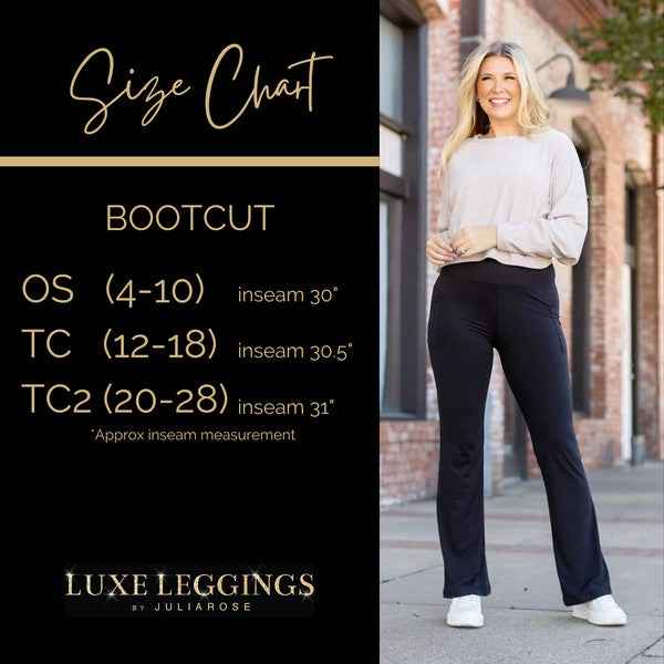 The Maeve Maroon Bootcut Leggings Round 2