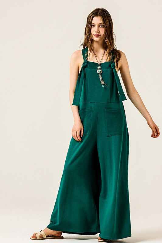 Adjustable Straps Overall Front pocket Jumpsuit