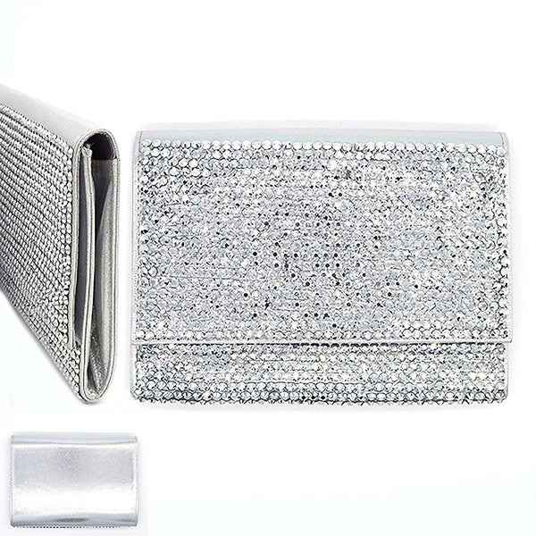 Sparkling Bold Rhinestone Chunky Clutch Bag