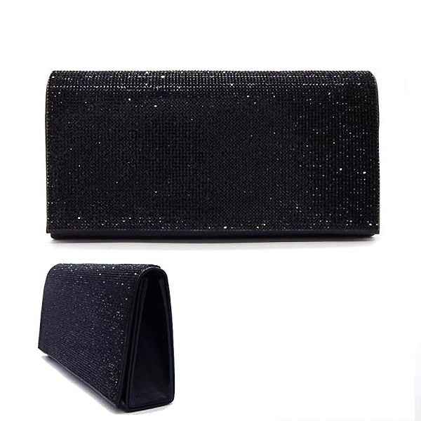 Rhinestone Bling Shiny Evening Bag Clutch Big