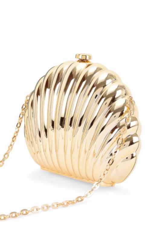 Studded Half Circle Crossbody Bag