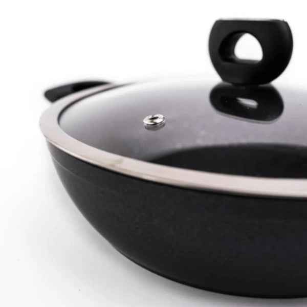 Korkmaz Nora Granita 3L Non Stick Low Casserole
