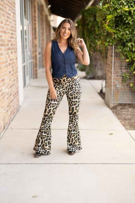 The Francesca Leopard Super Flares