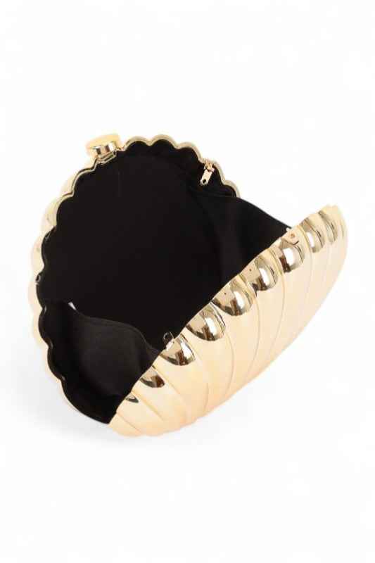 Acrylic Sea Shell Box Clutch Bag