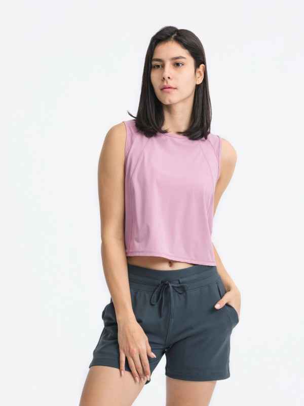 JupiterGear Round-Neck Cropped Tank
