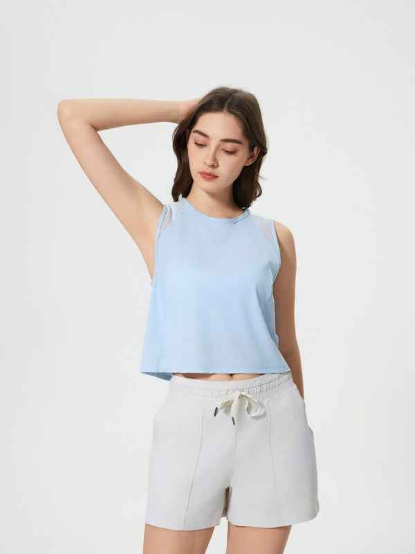 JupiterGear Round-Neck Cropped Tank