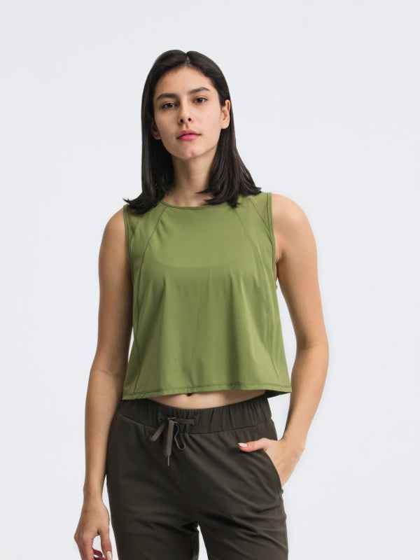 JupiterGear Round-Neck Cropped Tank