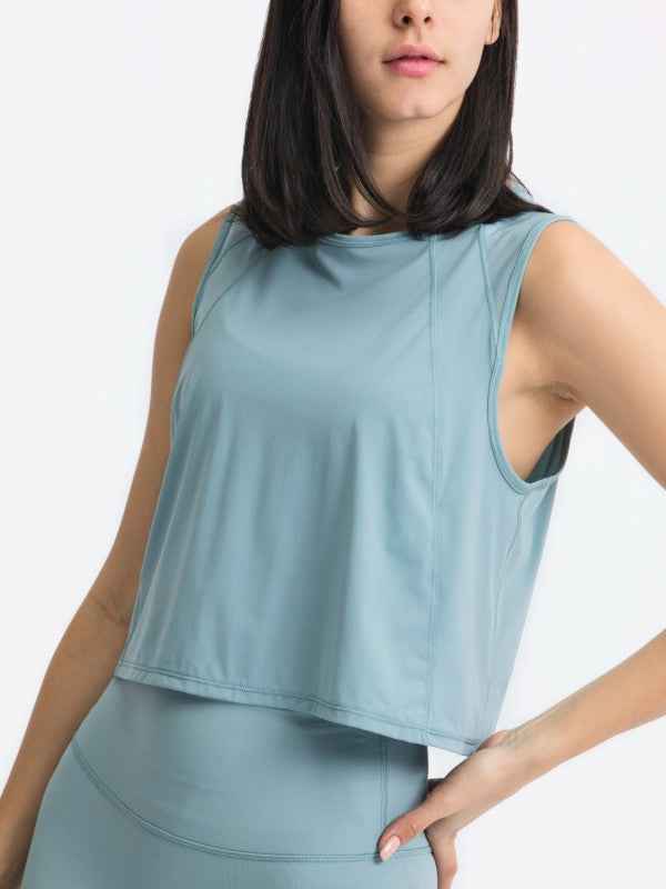 JupiterGear Round-Neck Cropped Tank