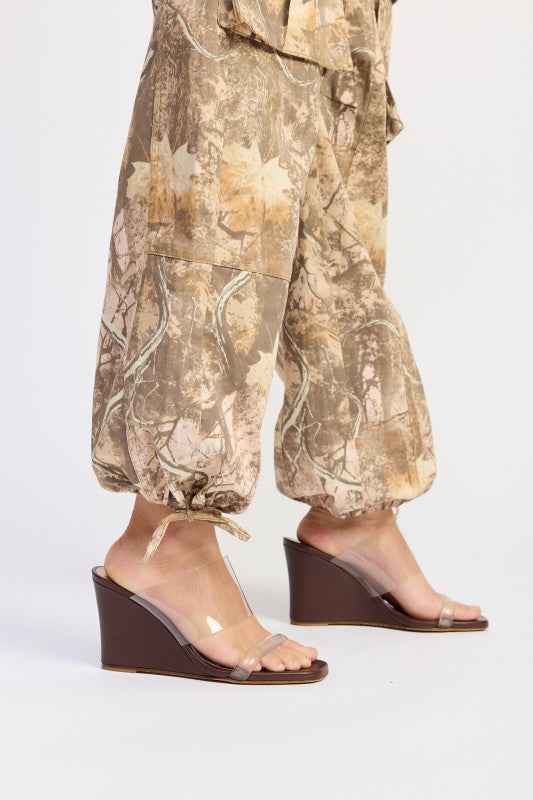 WOODLAND CAMO CARGO PANTS