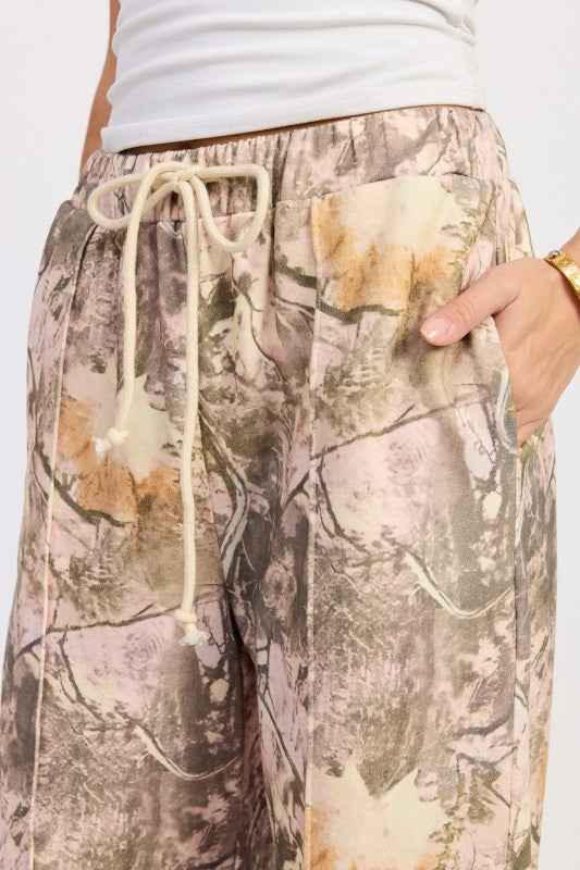 WOODLAND CAMO SWEATPANTS