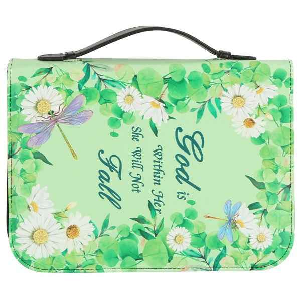 Flower Bible Case Bag