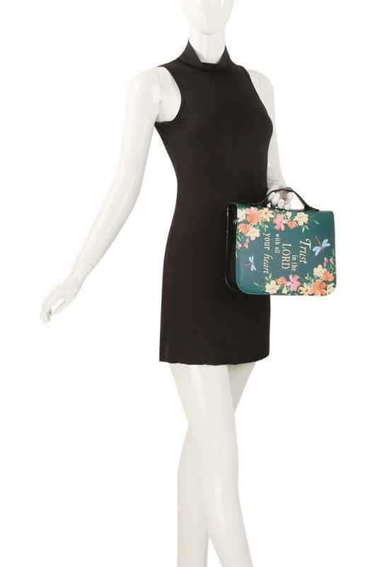 Flower Bible Case Bag
