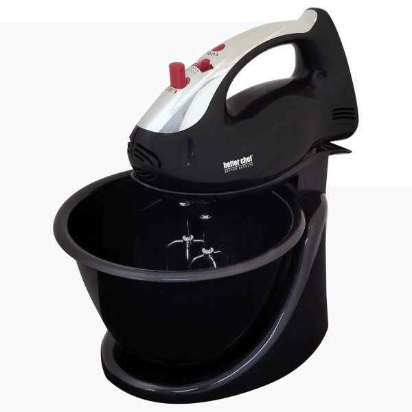 Better Chef 200W Stand/Hand Mixer with Mixing Bowl