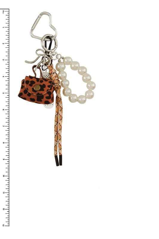 Trendy Multi-Charm Keychain