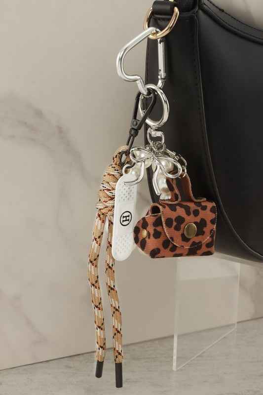Trendy Multi-Charm Keychain