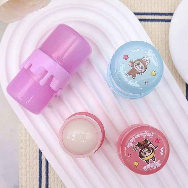 24pk Funny Character Perfume Lip Balm Hydrating
