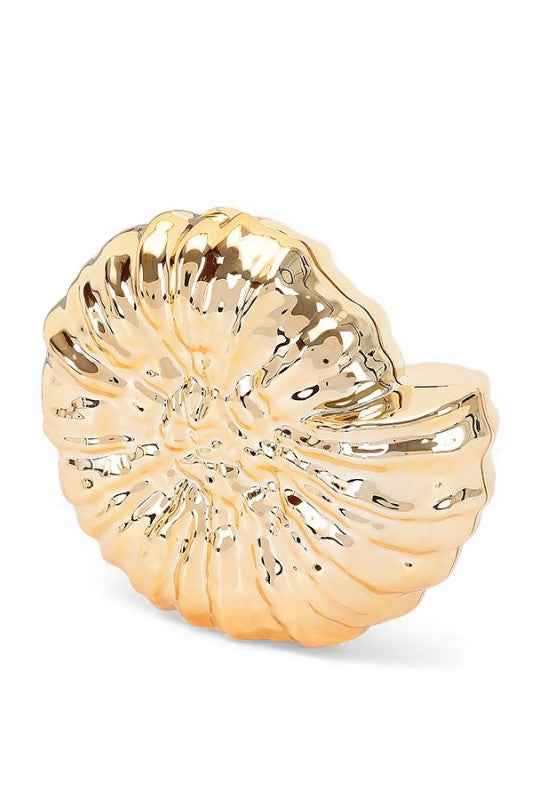 Iconic Seashell Acrylic Box Cltuch Swing Bag