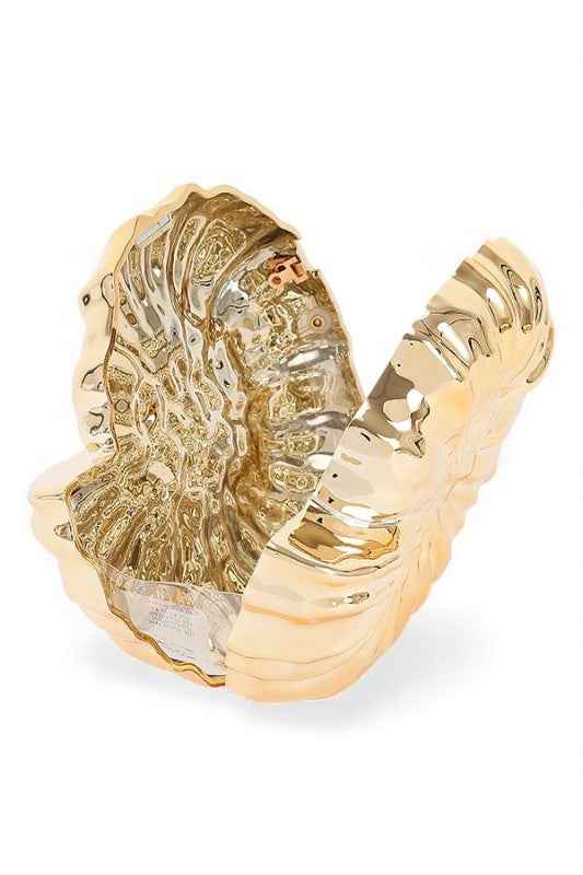 Iconic Seashell Acrylic Box Cltuch Swing Bag