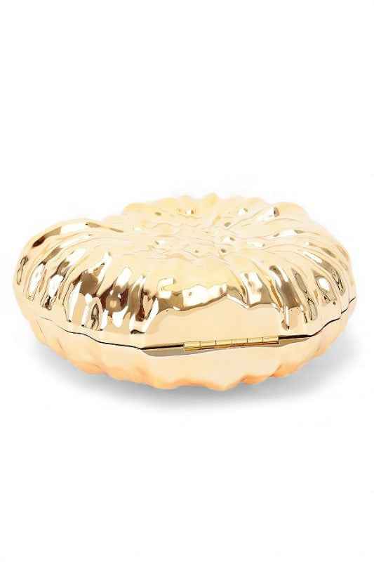 Iconic Seashell Acrylic Box Cltuch Swing Bag