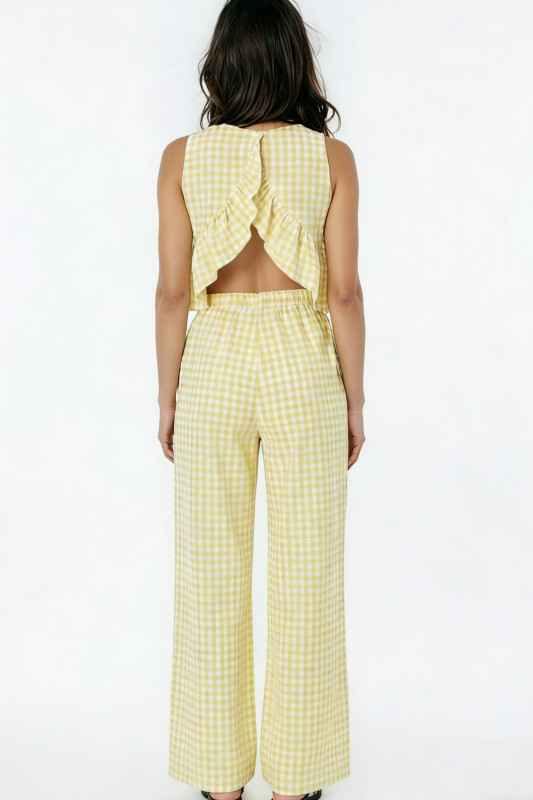 Gingham Pants & Top Set